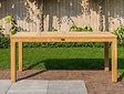 Teak-Terrassentisch Serie Verona 70 x 180 cm