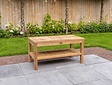 Teak-Beistelltisch Roma 100x50x50cm