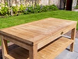 Teak-Beistelltisch Roma 100x50x50cm