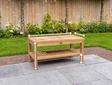 Teak-Beistelltisch Roma 100x50x50cm