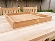 Teak-Tablett quadratisch 6060