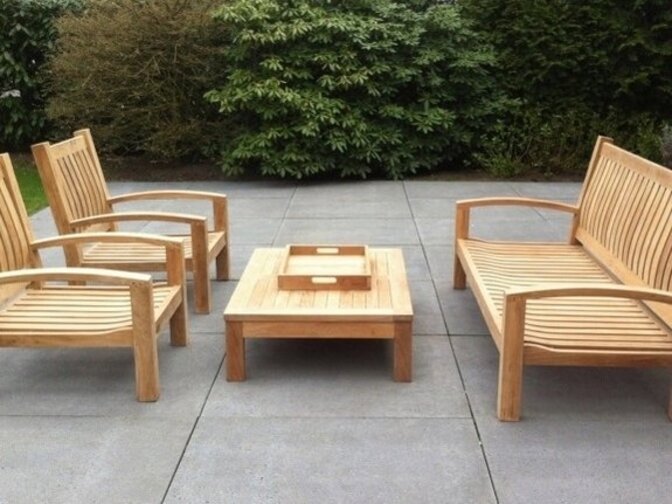 Teak-Loungetisch Modena