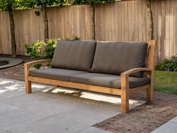Teak-Loungesofa Modena