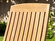 Liegestuhl New Ocean aus Teakholz
