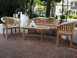 Teak-Loungetisch Washington  120 cm Oval