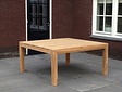 Teak-Gartentisch Napoli 160 cm quadratisch