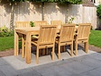 Gartentisch Napoli aus Teakholz 80 x 220 cm