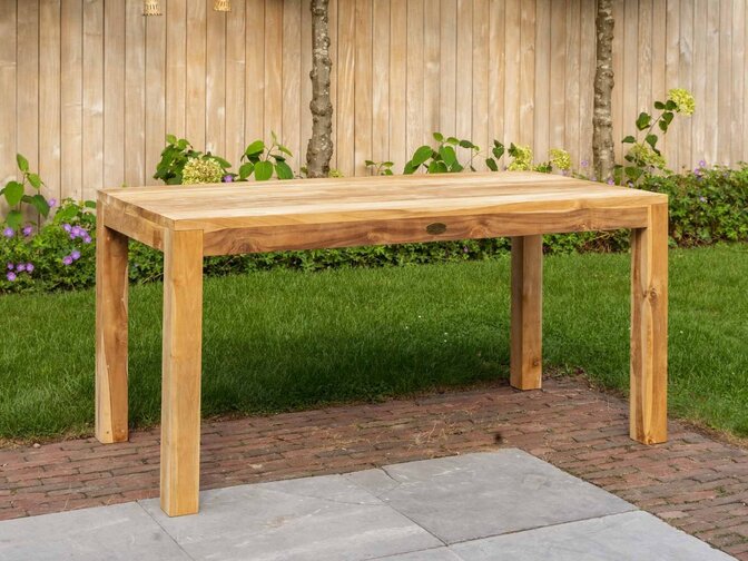 Gartentisch Napoli aus Teakholz 75 x 160 cm