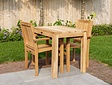 Gartentisch Napoli aus Teakholz 70 x 95 cm