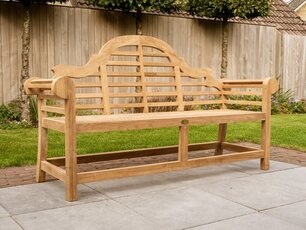 Teak-Gartenbank Luytjens 186 cm