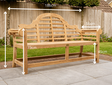 Teak-Gartenbank Luytjens 186 cm