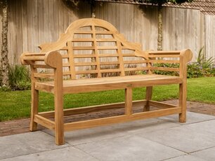 Teak-Gartenbank Luytjens 156 cm