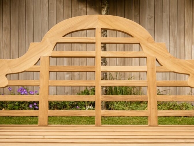 Teak-Gartenbank Luytjens 156 cm