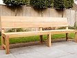 Teak-Parkbank 250 cm