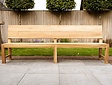 Teak-Parkbank 250 cm