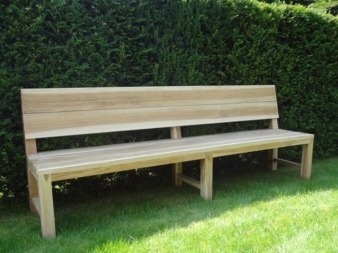 Teak-Parkbank 250 cm