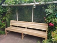 Teak-Parkbank 250 cm