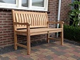 Teak Gartenbank Bergamo 120 cm