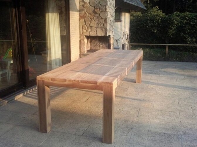 Teak-Gartentisch Napoli 300 cm