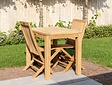 Teak-Gartentisch Verona schmal 70 x 95 cm