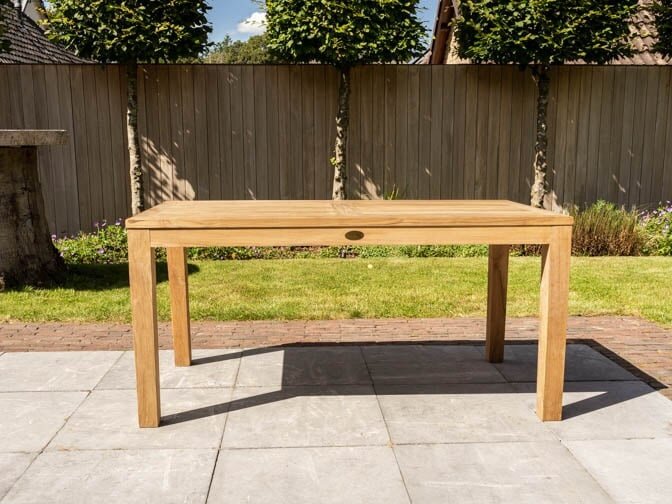 Gartentisch Verona aus Teakholz 80 x 160 cm