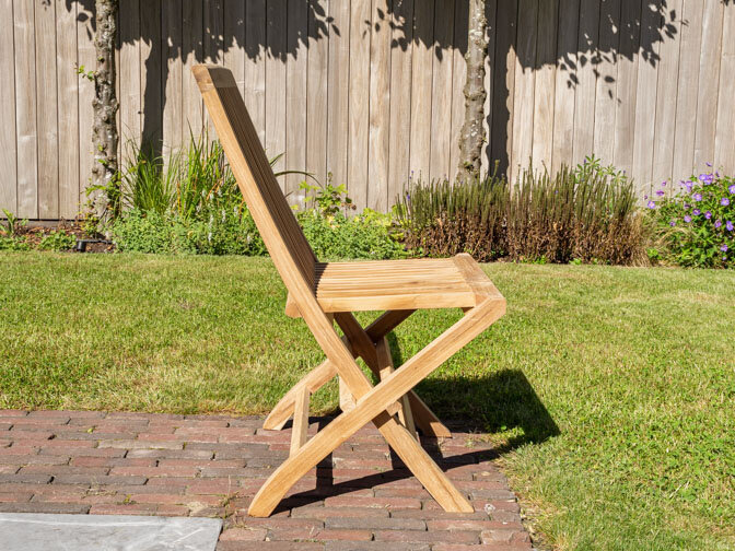 Klappstuhl Alba aus Teak