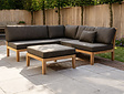 4  Personen Teak Lounge-Ecksofa New Ibiza
