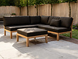 4  Personen Teak Lounge-Ecksofa New Ibiza