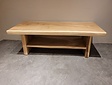 Couchtisch aus Suar-Baumstamm 60x150x50 cm – mit unterer Ablage