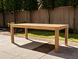 Teak Gartenset 215 + Gartenbank + 3 Stühle