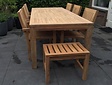 Teakholz Gartentisch Verona 215cm