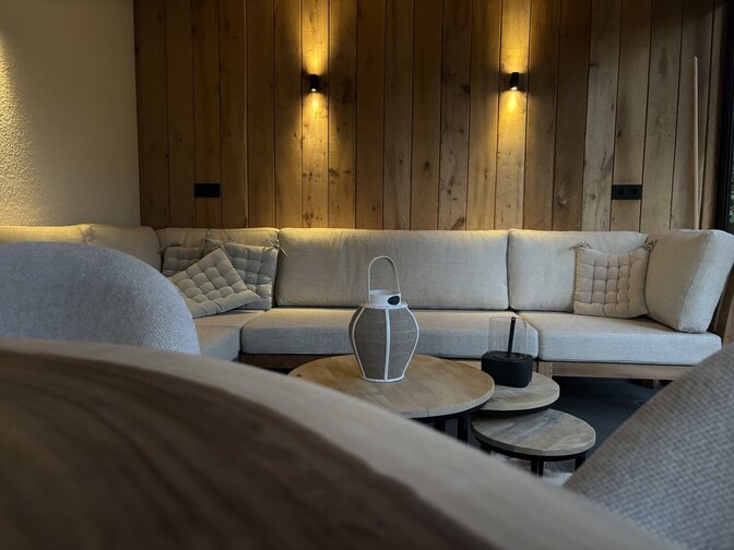 Polster für Loungemodul New Ibiza  90 cm - Grau meliert 163