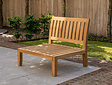Polster für Loungemodul New Ibiza  90 cm - Grau meliert 163