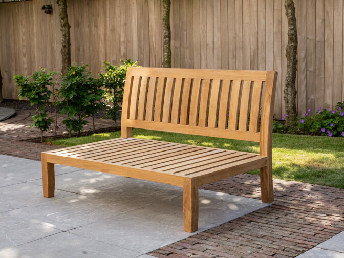 Polster für Loungemodul New Ibiza 130cm - Grau meliert 163