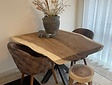 Baumstamm-Tisch rechteckig 120 cm