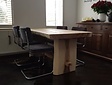 Suar-Baumstamm-Tisch 150 cm