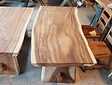 Baumstamm-Tisch aus Suar-Holz 180 cm