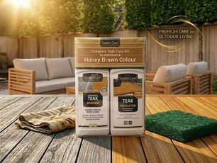 Golden Care – Teak-Pflegeset