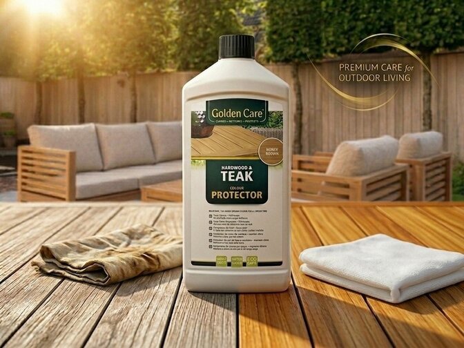 Golden Care Teak – Schutz/Öl 1 ltr
