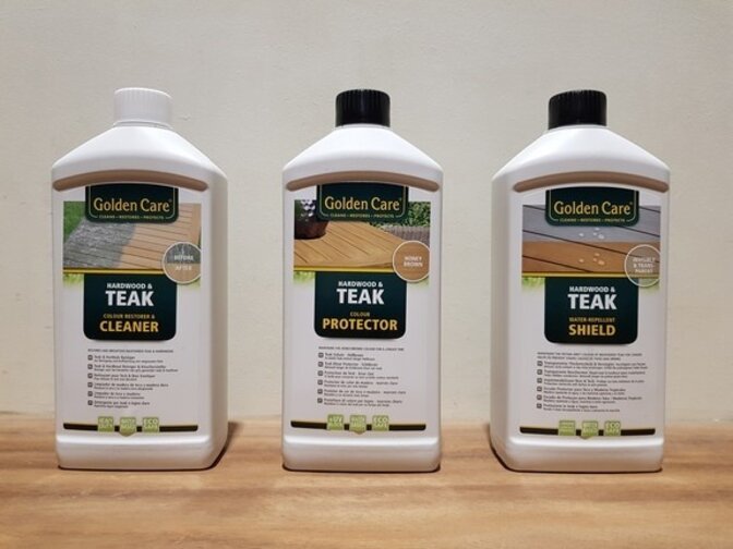 Golden Care Teak – Schutz/Öl 1 ltr