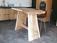 Baumstamm-Stehtisch 150 cm