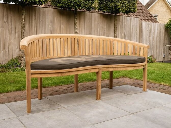 Polster für Gartenbank Washington 225 – Grau