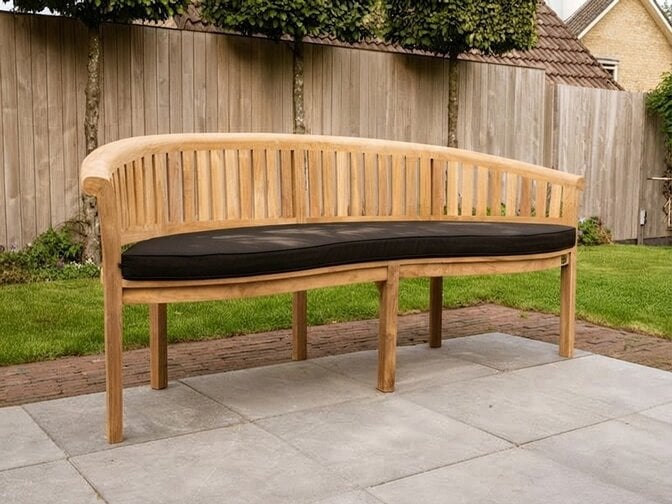 Polster für Gartenbank Washington 225 schwarz