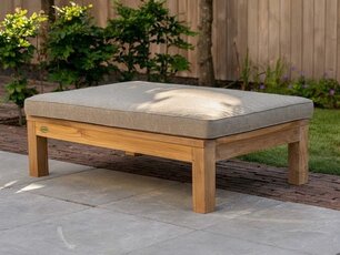 Polsterauflage für Couchtisch Modena – Grau meliert 163