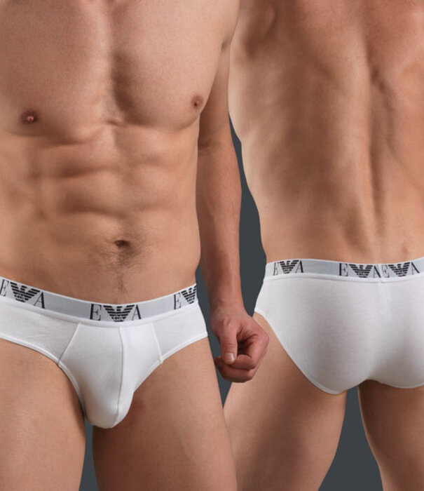 Stretch BI-Pack Hip Brief 2-Pack CC715 Wit