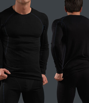 Thermo Shirt LS 306 Zwart