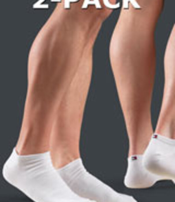 Men Sneaker 3001 2-Pack Wit