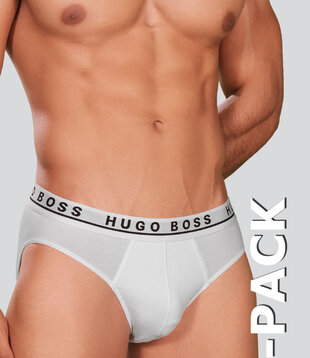 Boss Slip 3-Pack 402 Wit
