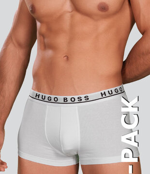 Boss Boxershort 3-Pack 403 Wit