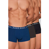 Boss Boxershort 3-Pack 403 Grijs/Blauw